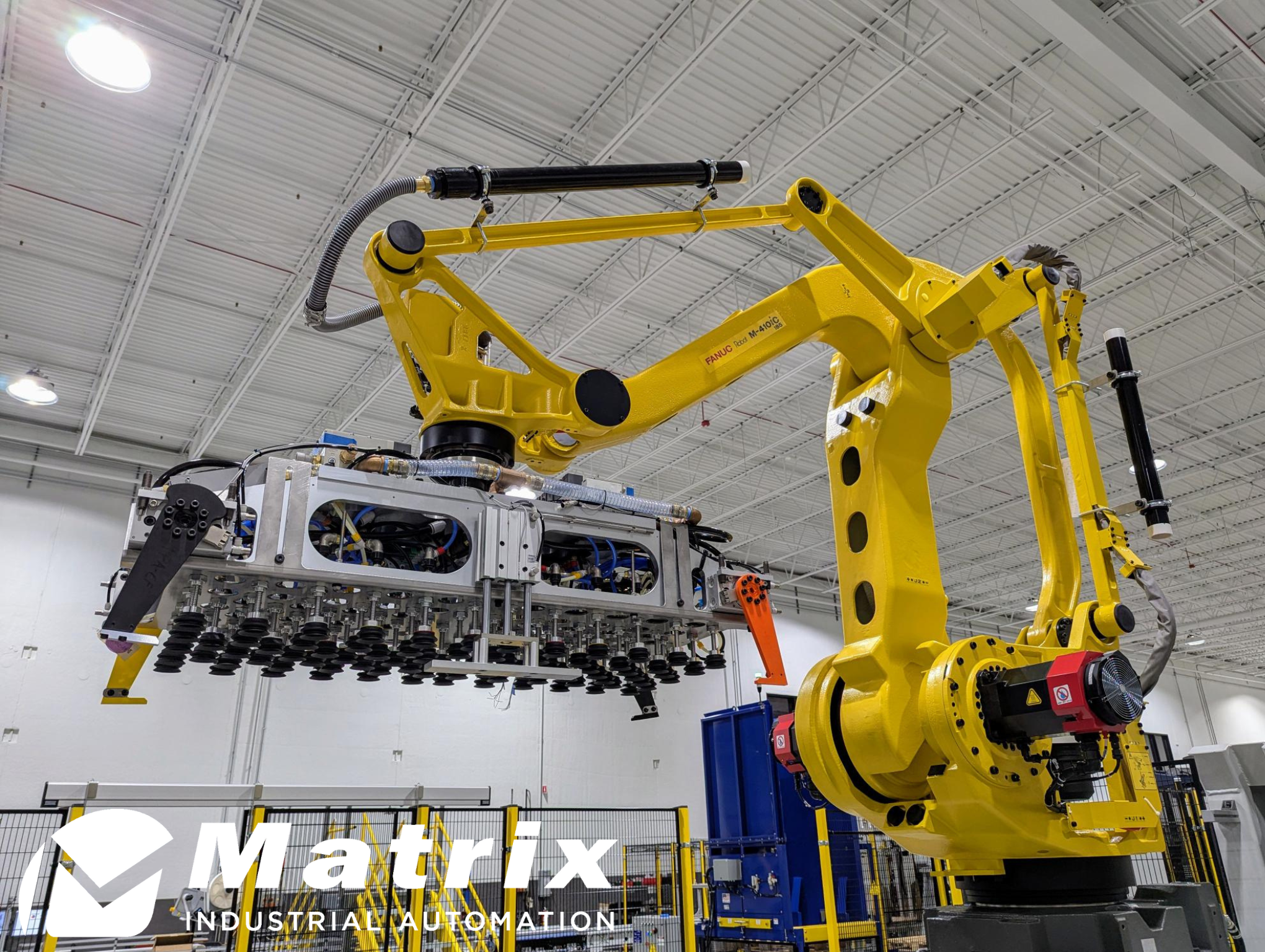 Matrix robotic palletizer