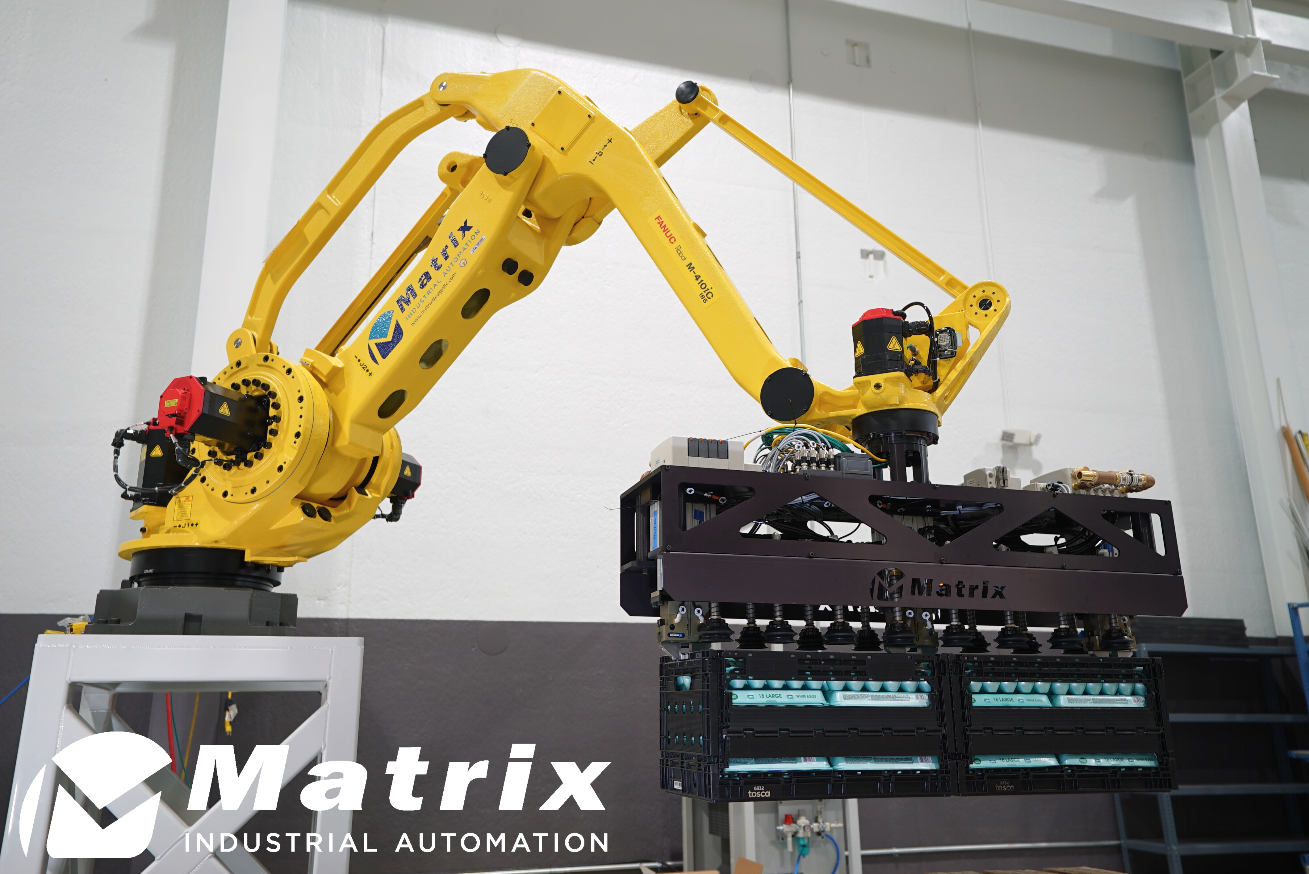 Matrix robotic palletizer