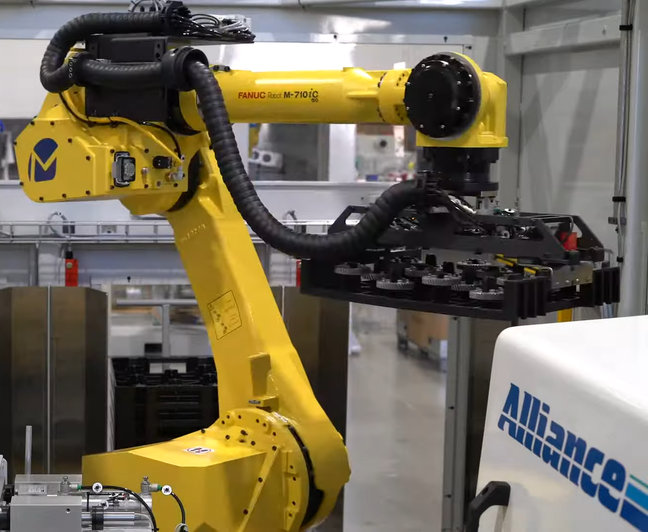 Robotic Washer Loading and Tray Stacking