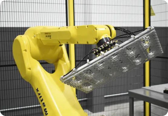 Integrated FANUC robot arm